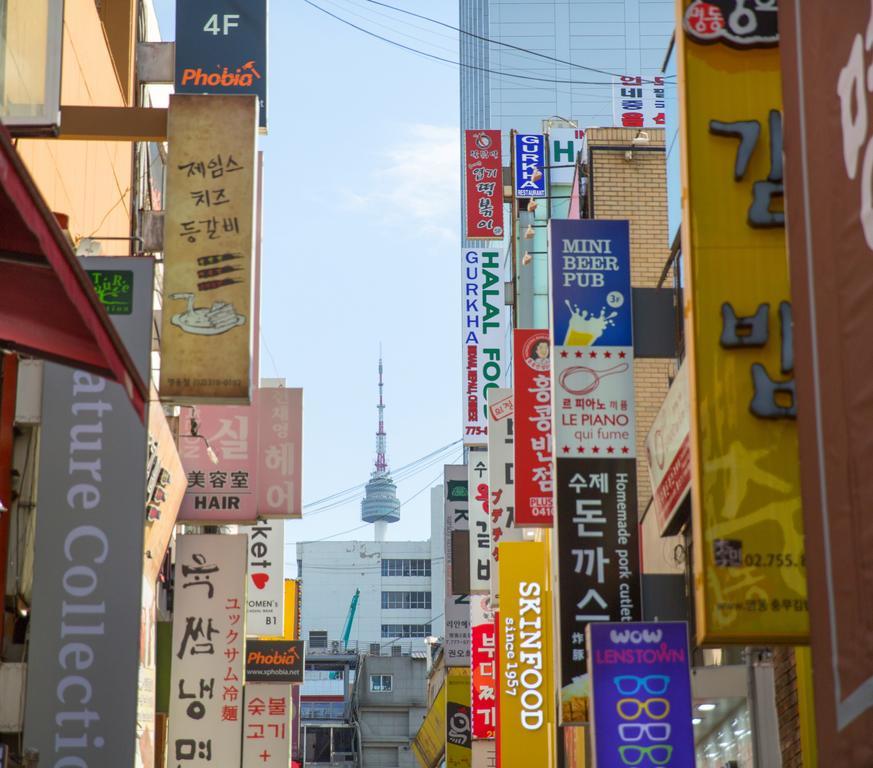 Blue Mountain Myeong-Dong Hotel Seul Exterior foto